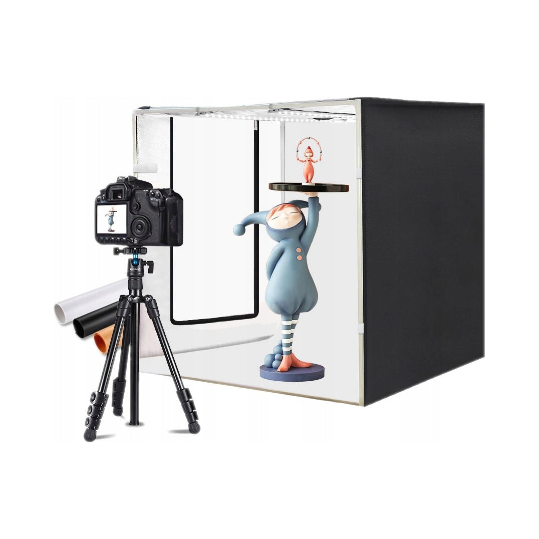 PULUZ PU5080 SHADOWLESS TENT 80x80cm LED 5500K FOR PRODUCT PHOTOGRAPHY