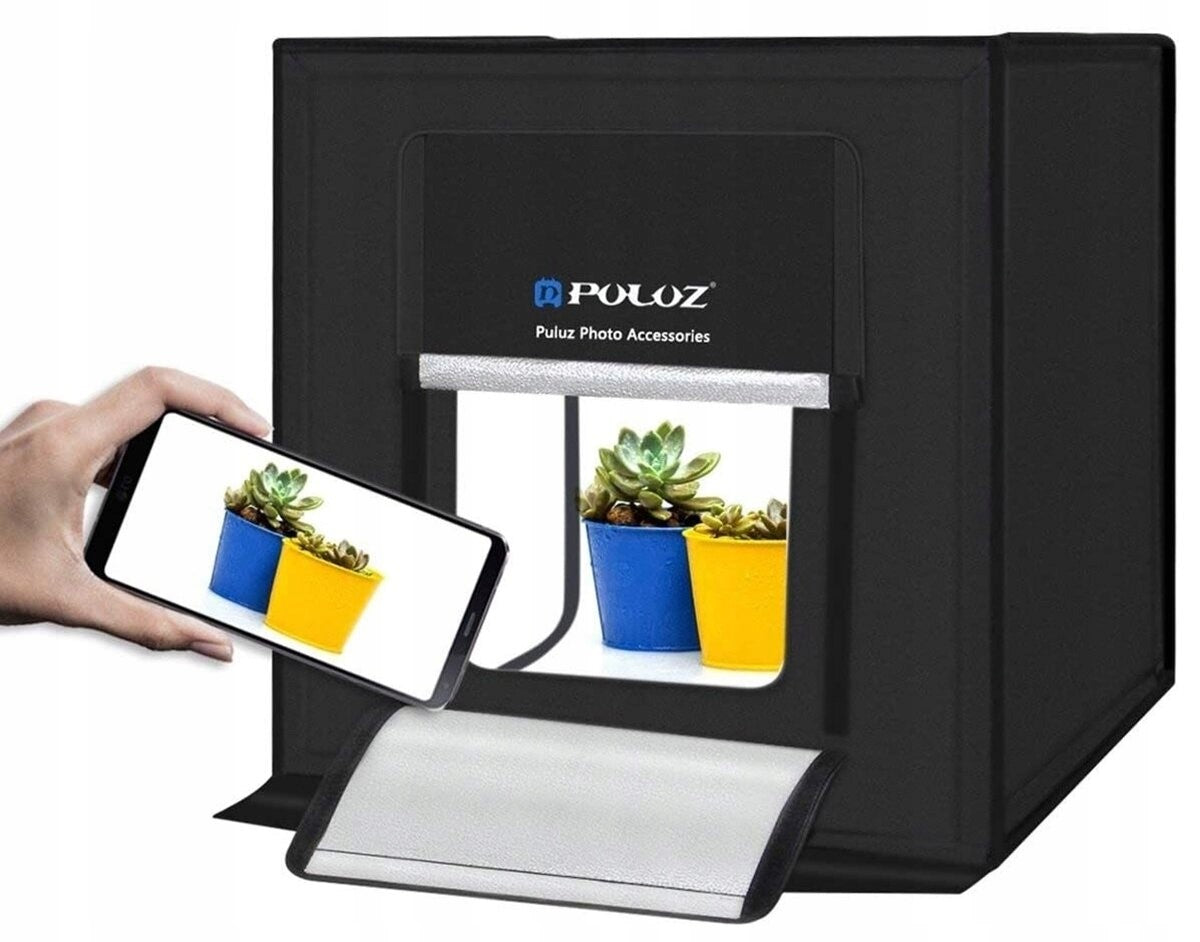 PULUZ SHADOWLESS TENT 60CM LED 5500K 60W FOR PRODUCT PHOTOGRAPHY PU506 EAN (GTIN) 6910956877189