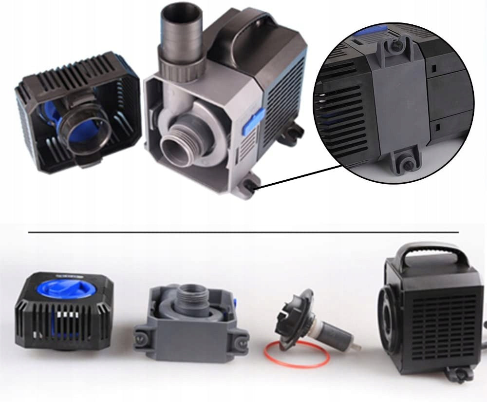 PUMP FOR POND WATER FOUNTAIN AQUARIUM ECO CTP-3800 3600 l/h 20W Product weight with unit packaging 2 kg