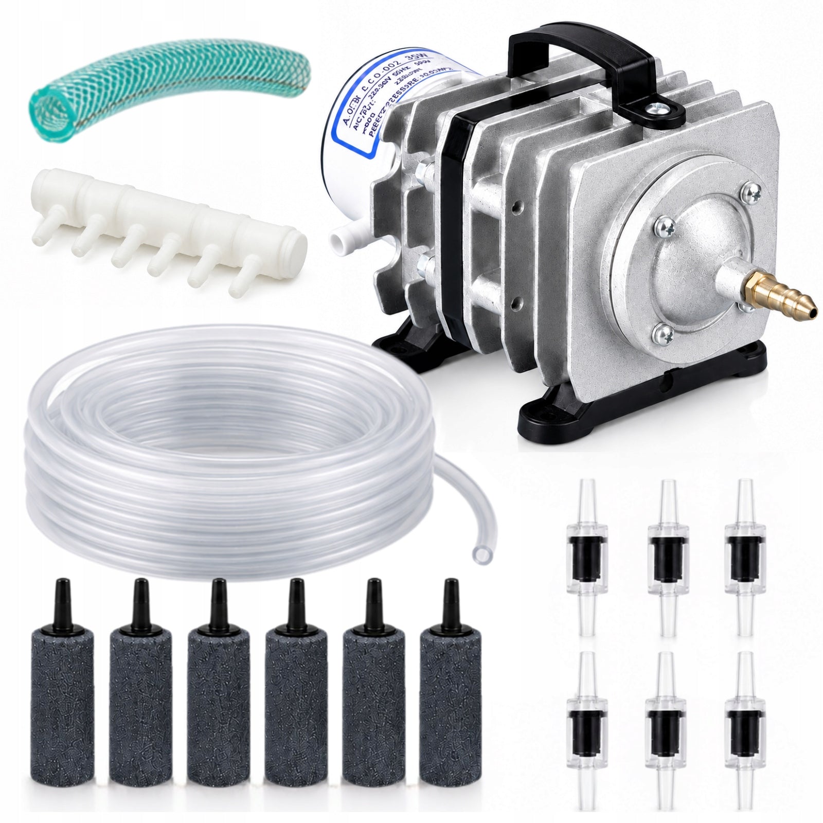 PUMP FOR POND WATER POND AERATOR COMPLETE SET 2400L/h 35W