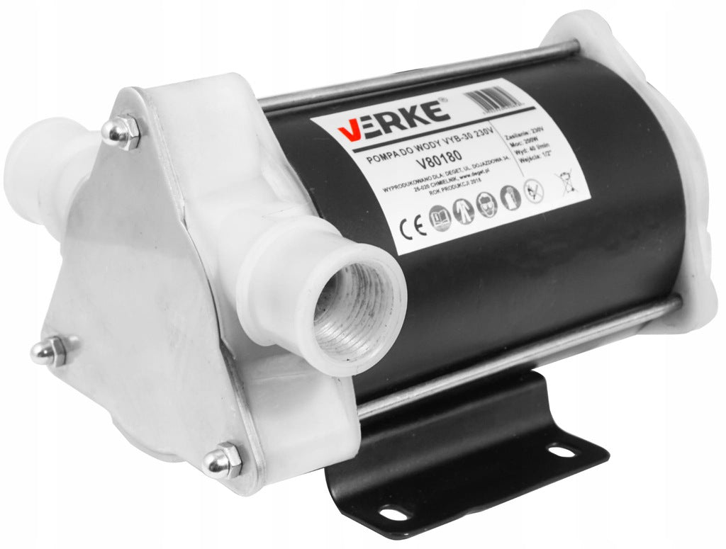 PUMP FOR PUMPING CLEAN WATER CIRCULATING 230V 200W 40l/m Maximum pump output 0 l/h