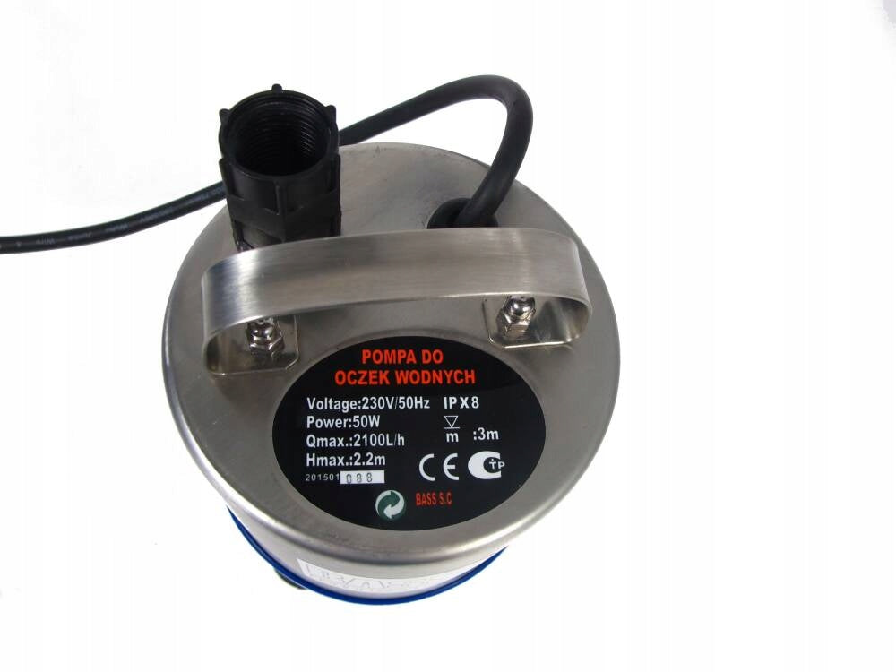 PUMP FOUNTAIN FOR POND CASCADE BASS Manufacturer code BP-7962