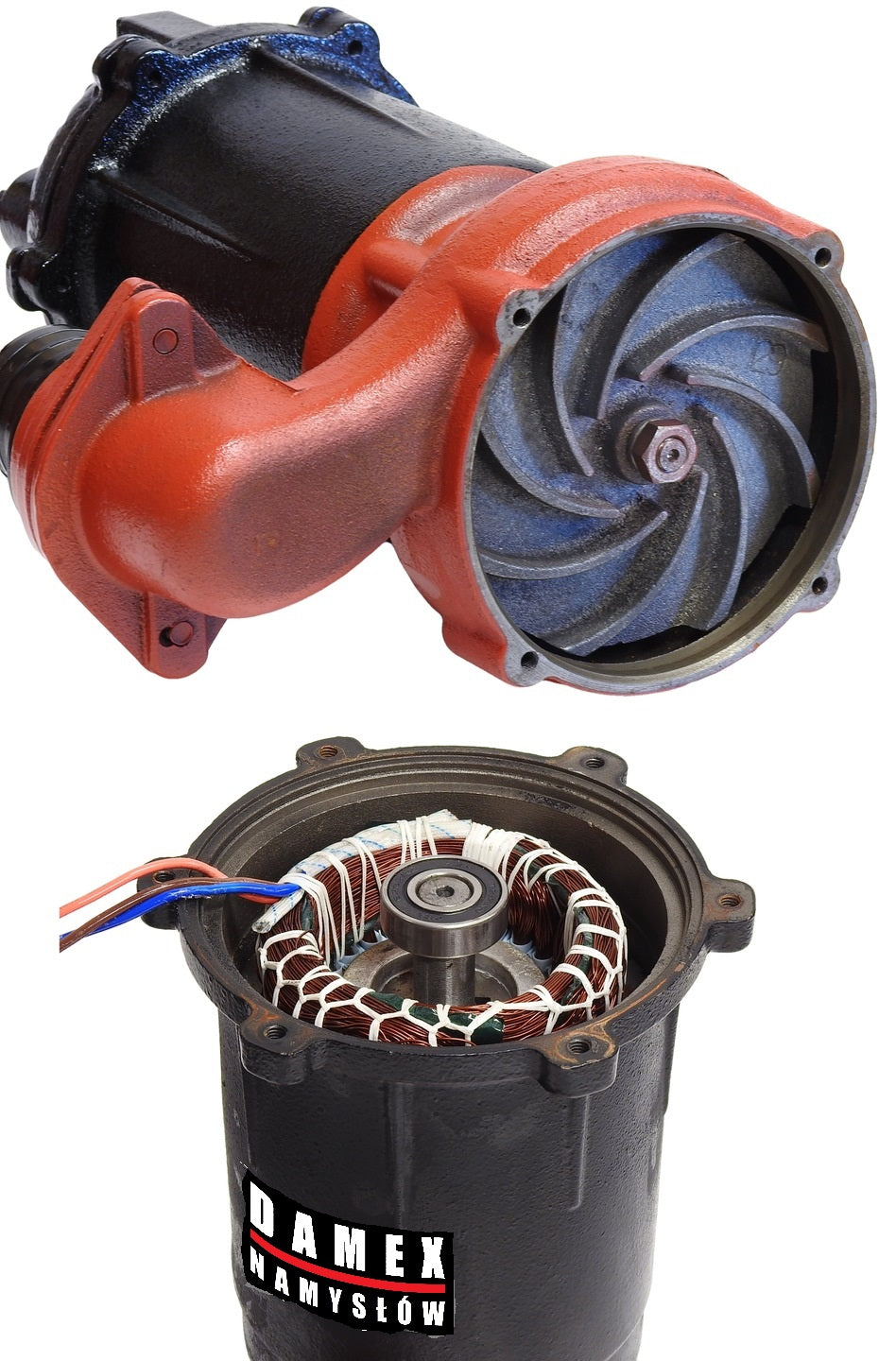 PUMP PX5000 FOR DIRTY WATER SEWAGE SEPTIC TANK CAST IRON CUTTER SHREDDER Batteries included no