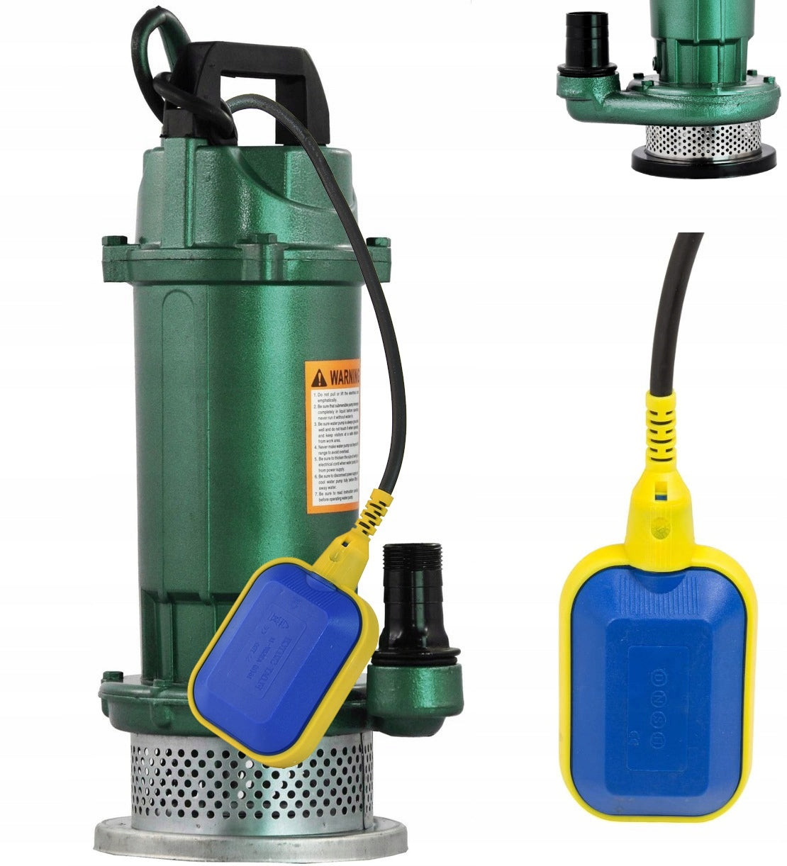PUMP WITH FLOAT FOR SEPTIC TANK DIRTY WATER CLEAN SIEVE EFFICIENT STRONG SEPTIC TANK