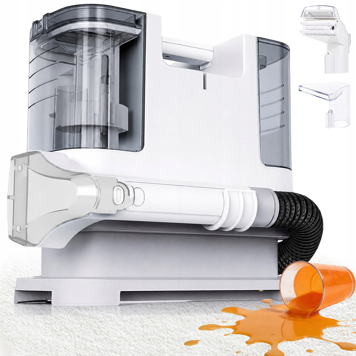 PUMPKIN WASHER 400W 9000PA WHITE WITH NOZZLE AND BRUSH