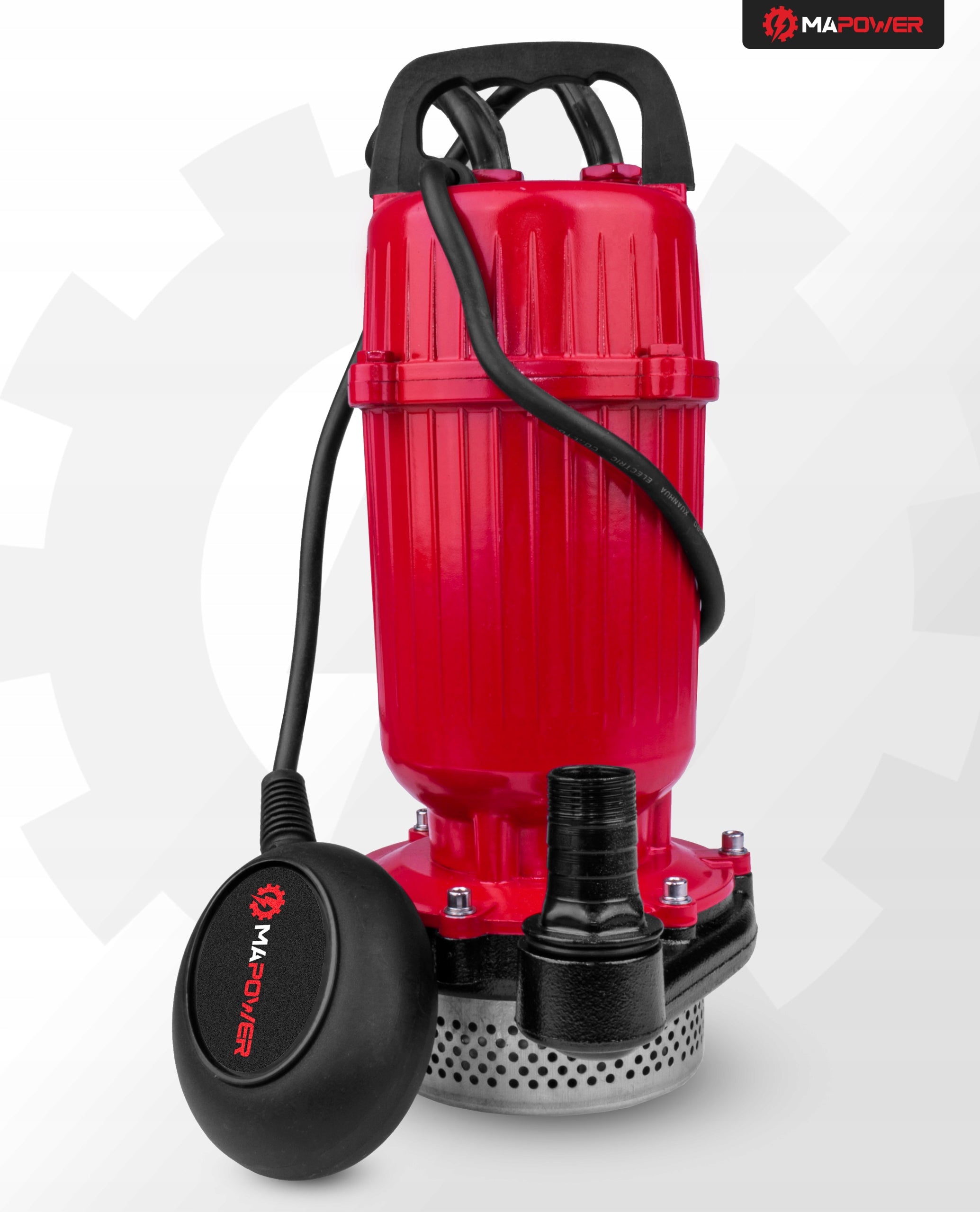 PURE DIRTY POOL WATER PUMP SUBMERSIBLE FLOAT 370W Engine power 370 W