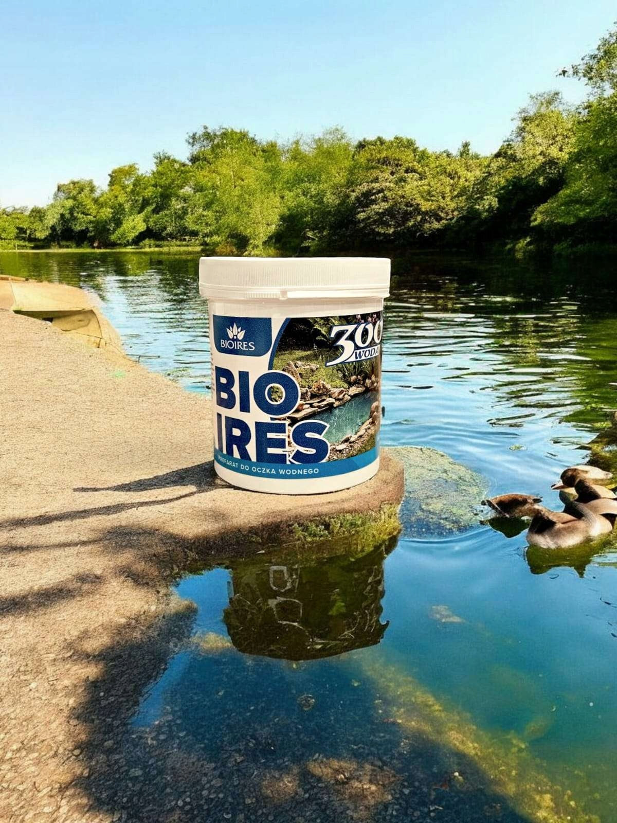 PURE WATER BACTERIA OF PONDS FOR ALGAE BOTTOM SEDIMENTS MUD CLARITY 900g Purpose water purification water clarification against algae sediment reduction
