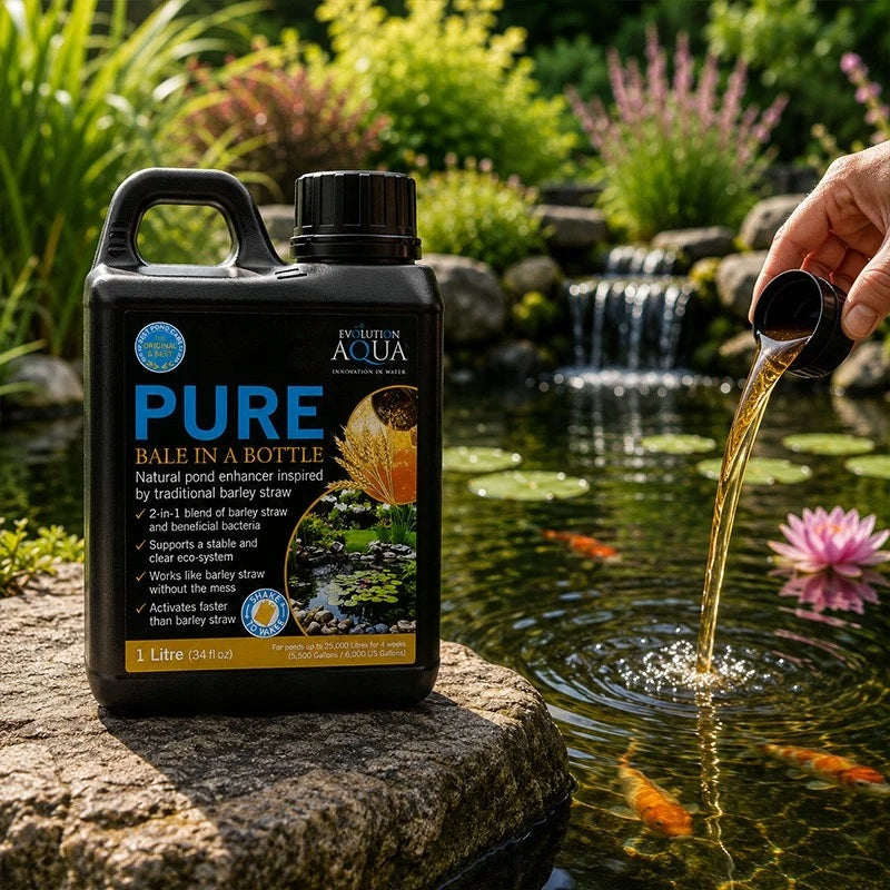 PURE WATER IN AN EYE WITHOUT ALGAE EVOLUTION AQUA PURE BALE IN A BOTTLE 1000ML Packaging status original