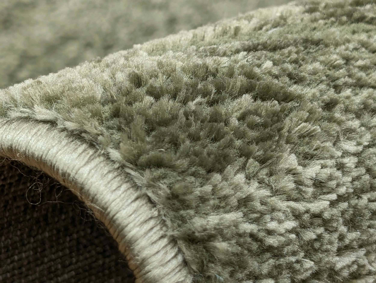 PURE carpet – modern carpet for living room | soft as cotton 160x220 cm Manufacturer code Dywan PURE 1 E273 green dywilan 160x220