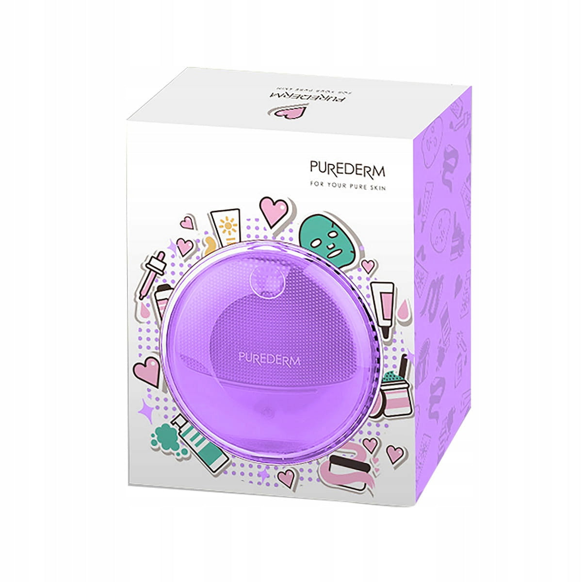 PUREDEREM Sonic Toothbrush for Face Lavender Brand Purederm