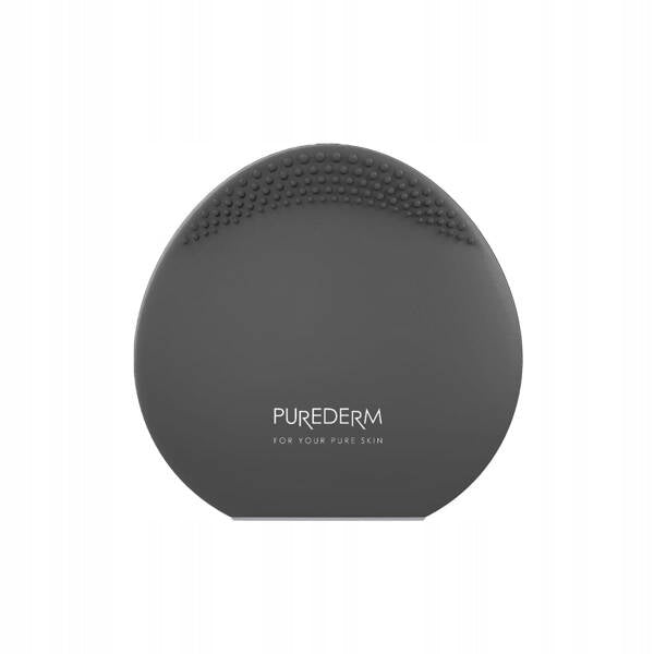 PUREDERM Sonic Silicone Facial Cleansing Brush Black Medical device no