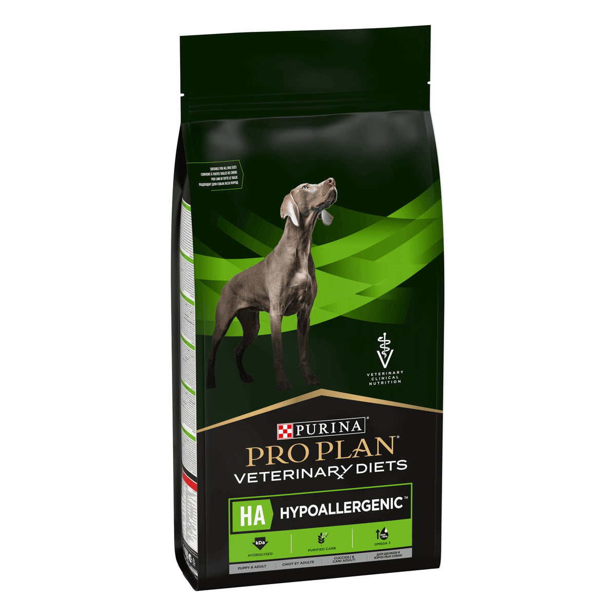 PURINA PRO PLAN VETERINARY DIETS CANINE Hypoallergenic 3kg Packaging status original