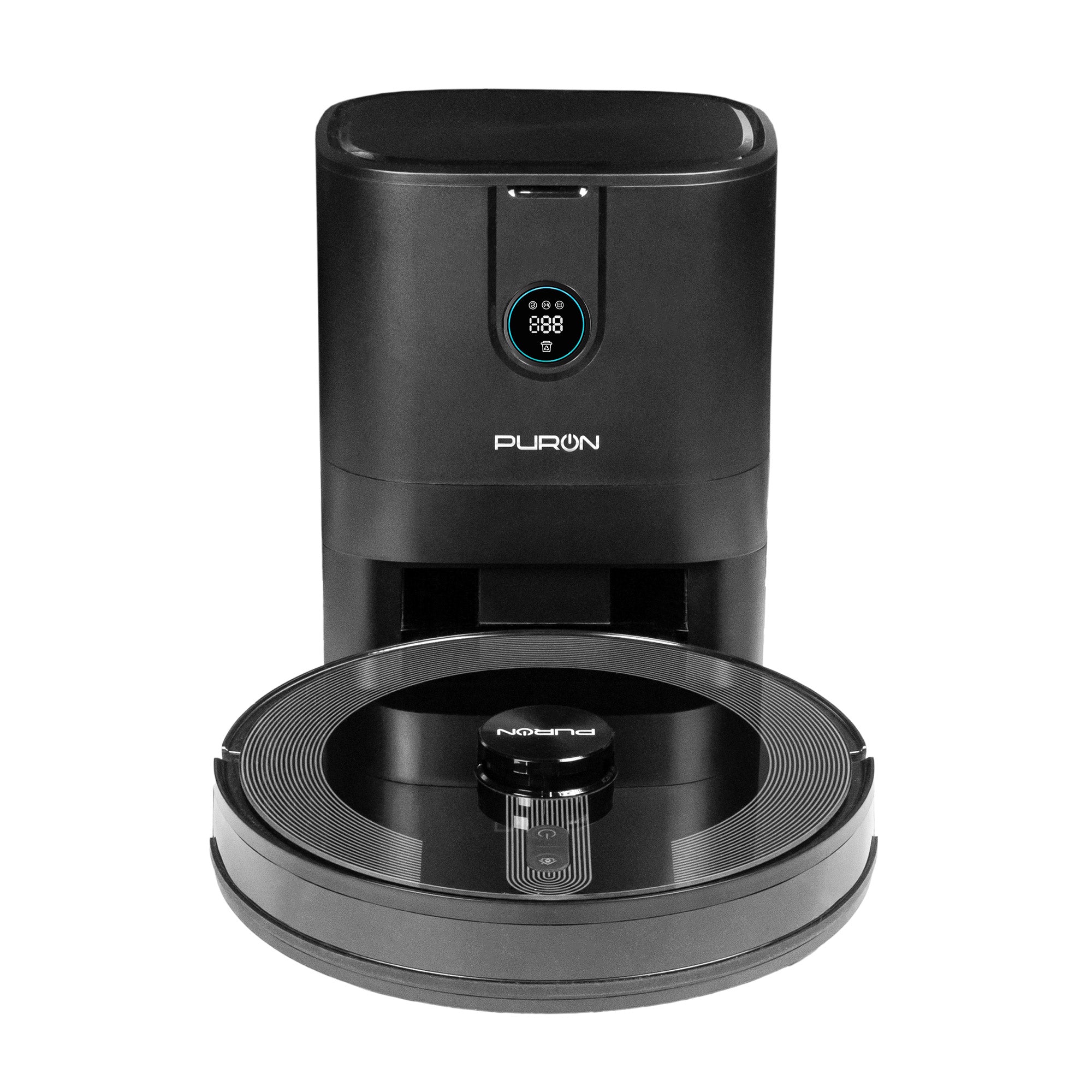 PURON PR12 PRO cleaning robot with emptying station, mop and UV lamp