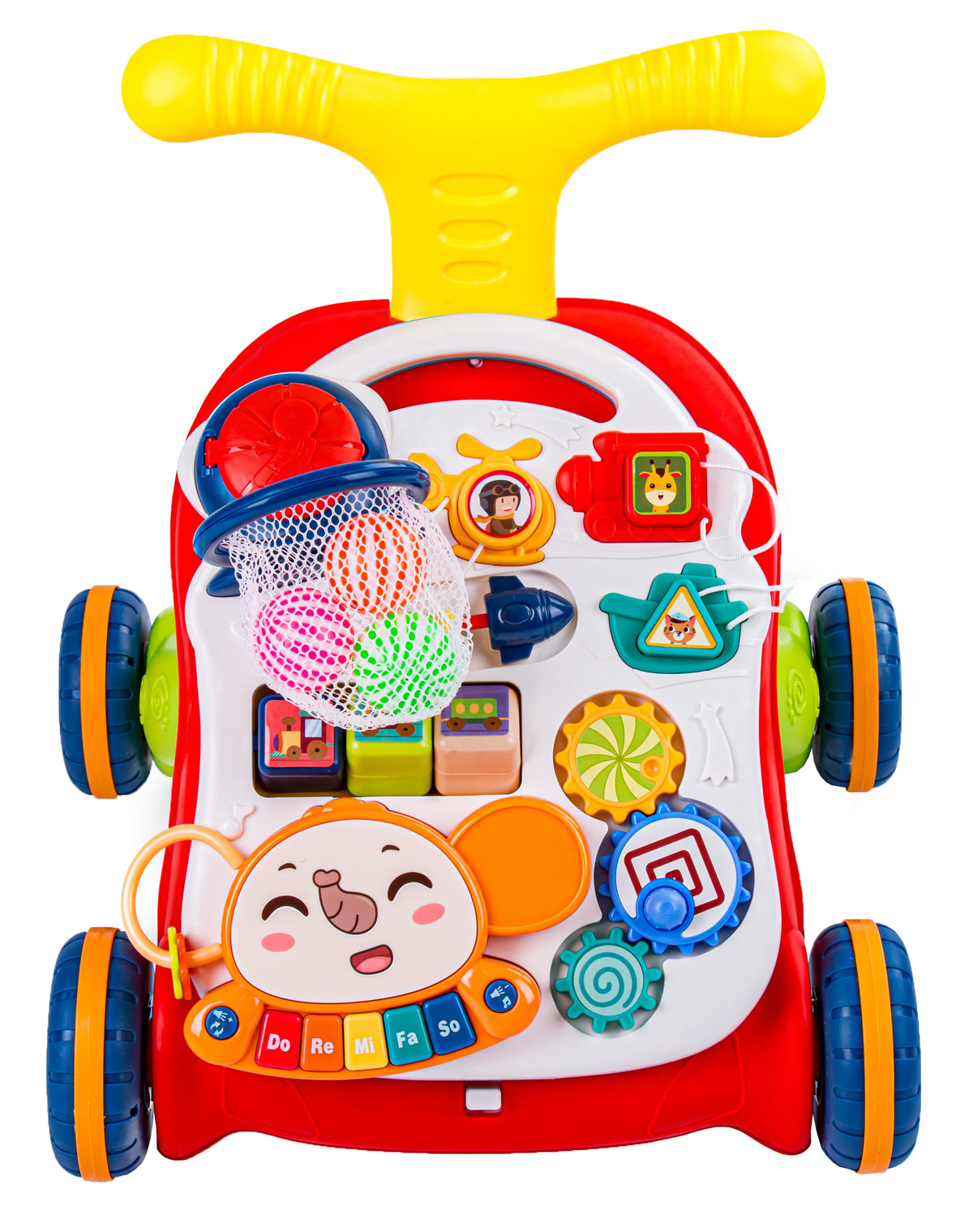 PUSHER WALKER INTERACTIVE EDUCATIONAL TABLE 2IN1 Piano sounds Brand ChRLD