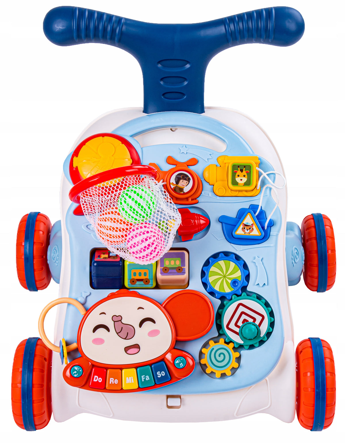 PUSHER WALKER INTERACTIVE EDUCATIONAL TABLE 2IN1 Ride-on Piano Basket Manufacturer code 5904659090496