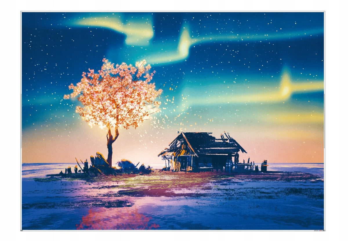 PUZZLE 1000 pieces. Northern lights