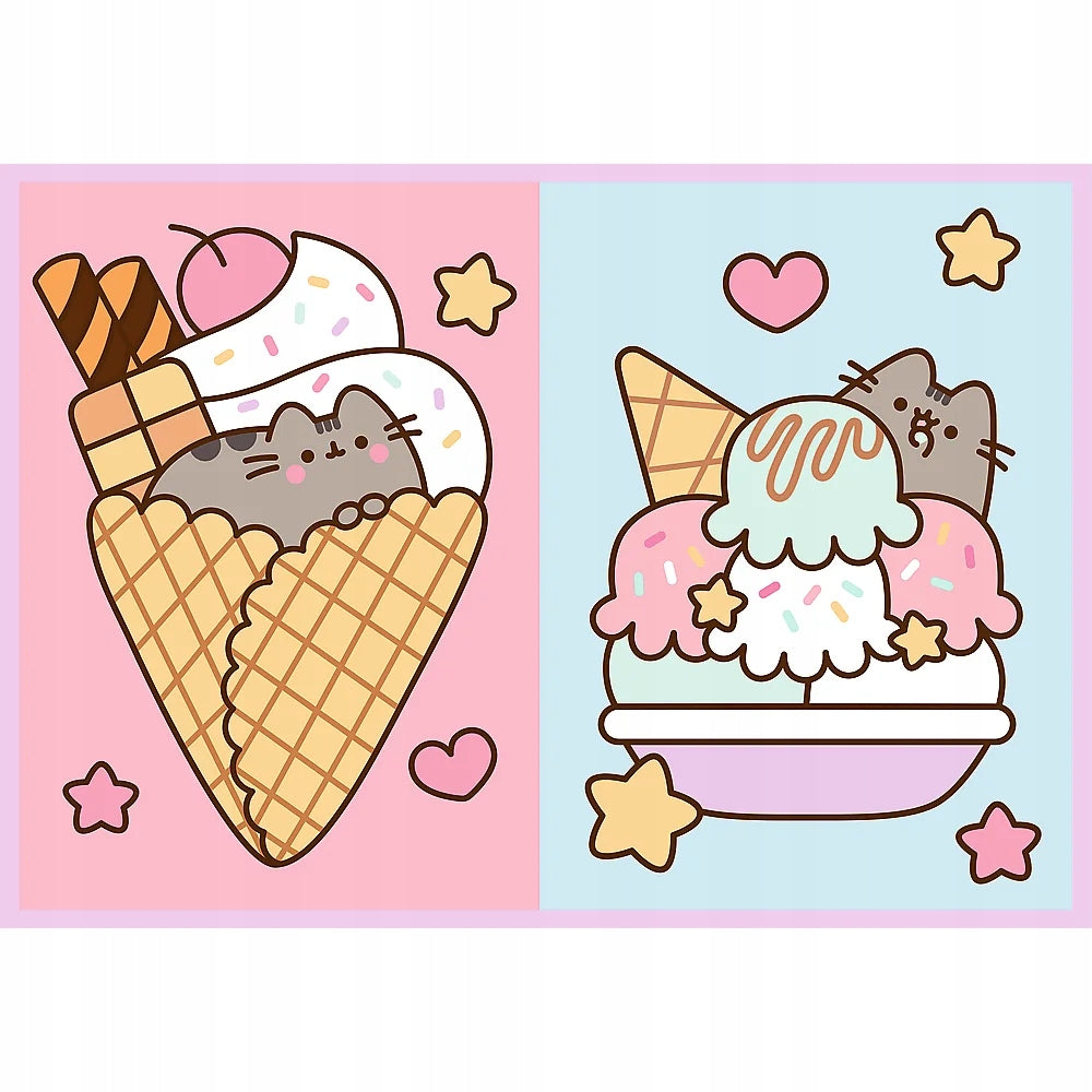 PUZZLE 4 x 250 pieces MEET PUSHEEN, 4 puzzles for children +12 years old Packaging status original