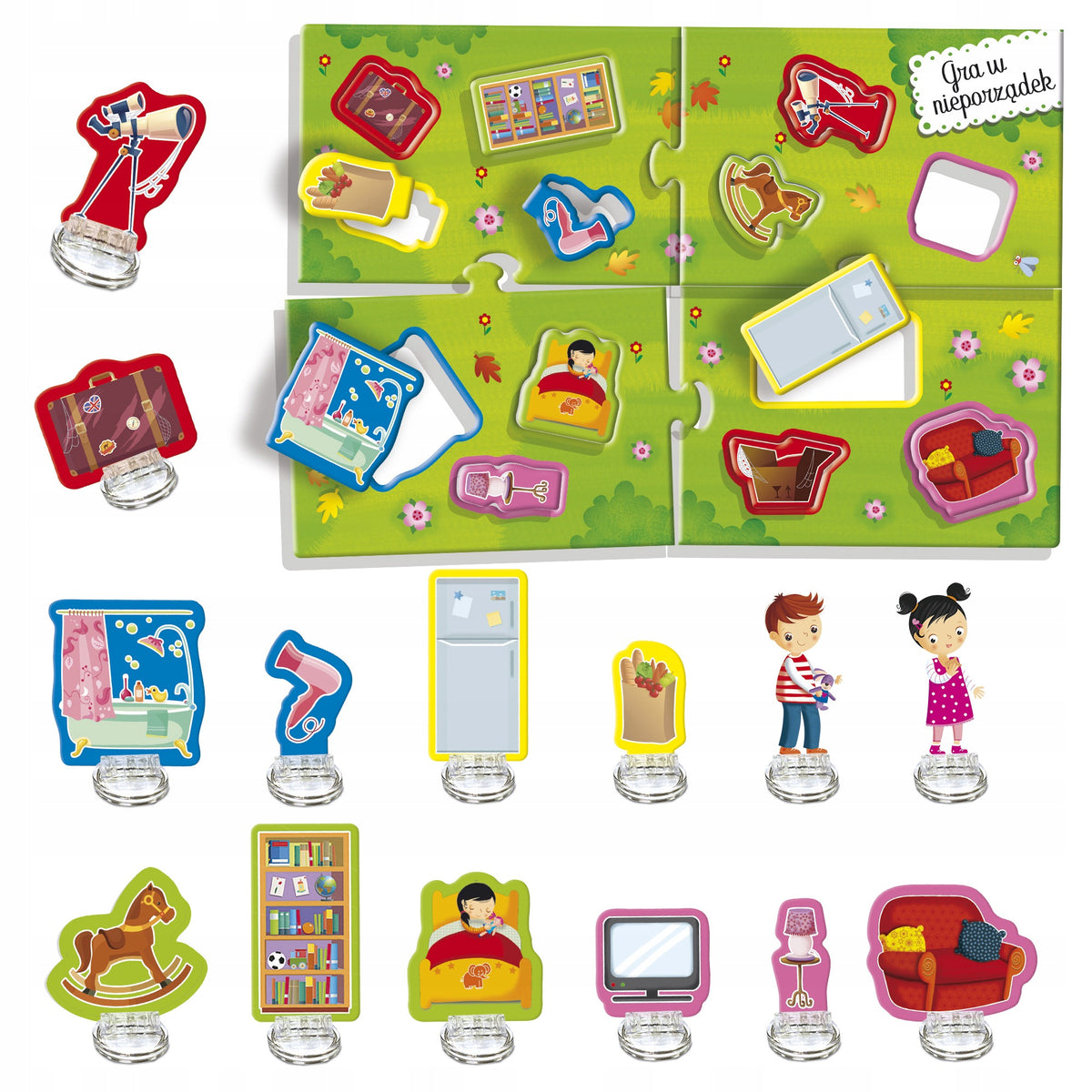 PUZZLE FOR CHILDREN Montessori EDUCATIONAL GAME My home Puzzle TOYS Manufacturer code 12160393