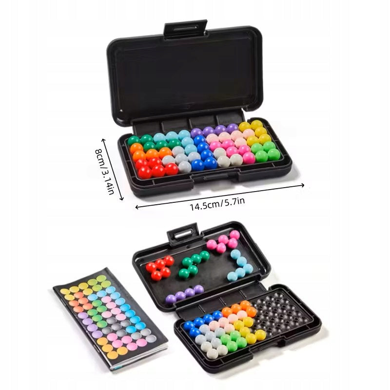 PUZZLE GAME IQ PUZZLE 2D 3D COLORFUL BALLS Brand no brand
