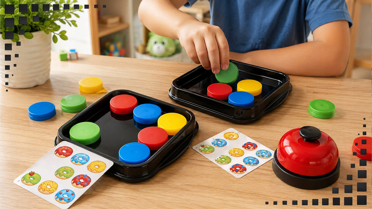 PUZZLE GAME LEARNING LOGICAL THINKING MENTAL MEMORY DEVELOPMENT MEMORY Manufacturer code #9619