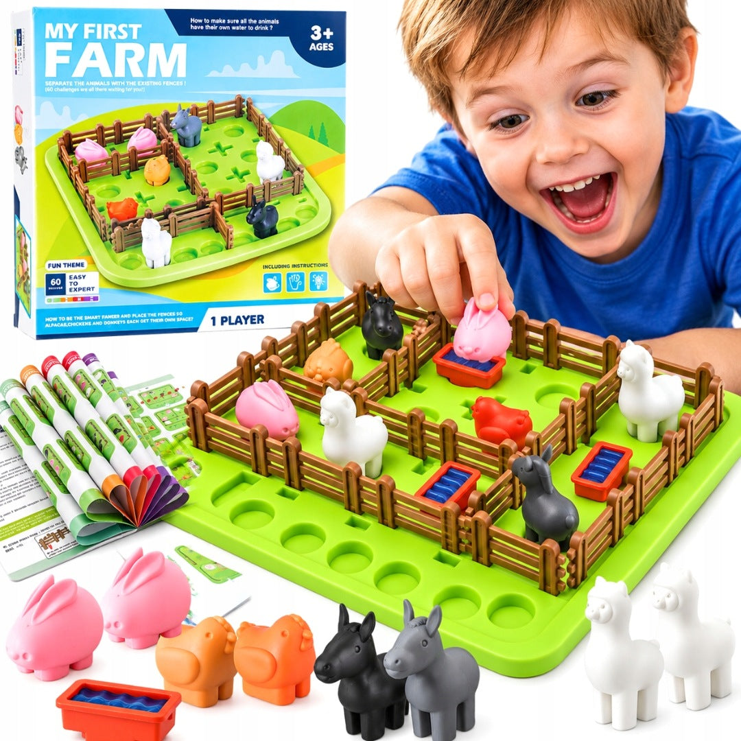 PUZZLE GAME MY FIRST FARM PUZZLE BOARD EDUCATIONAL PUZZLE