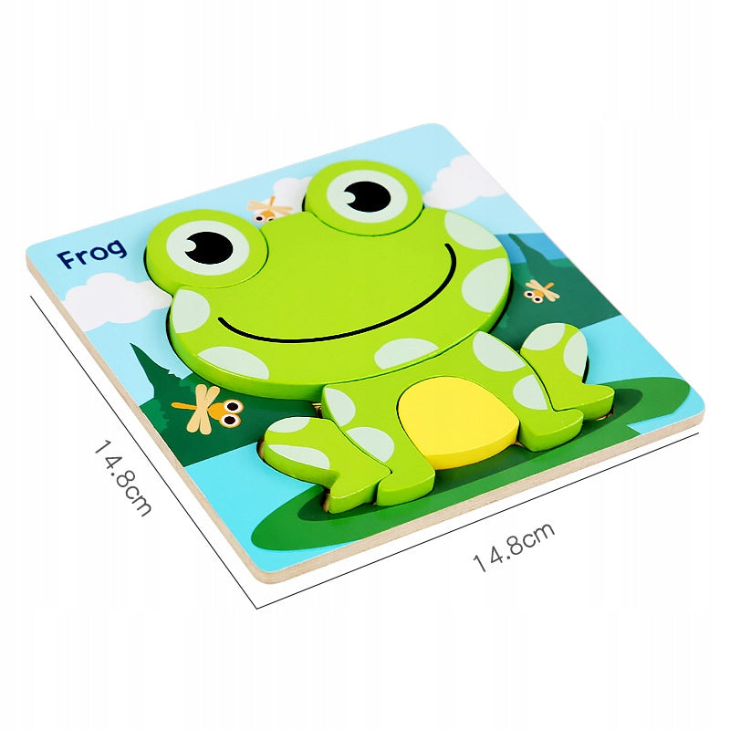 PUZZLE MONTESSORI WOODEN BLOCKS CHILDREN EDUCATIONAL LARGE 34 EL Packaging status original
