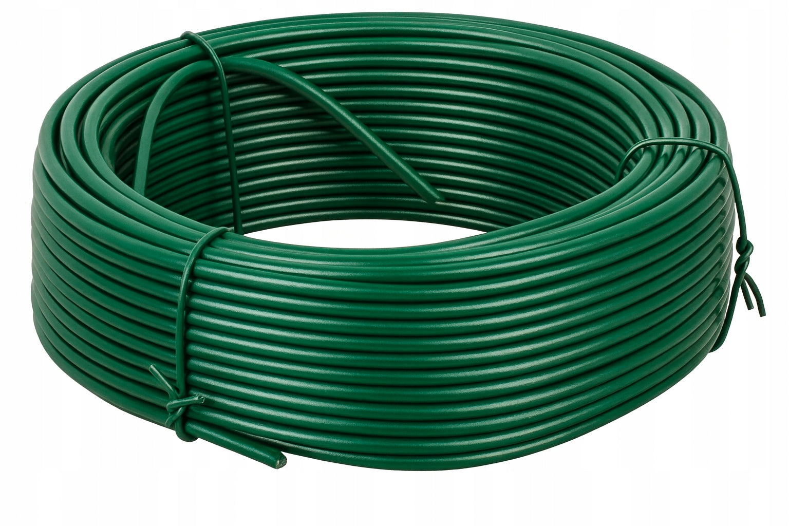 PVC COATED HORTICULTURAL TENSION WIRE FOR MESH 2,5 (1,6) MM 150M GREEN Packaging status original