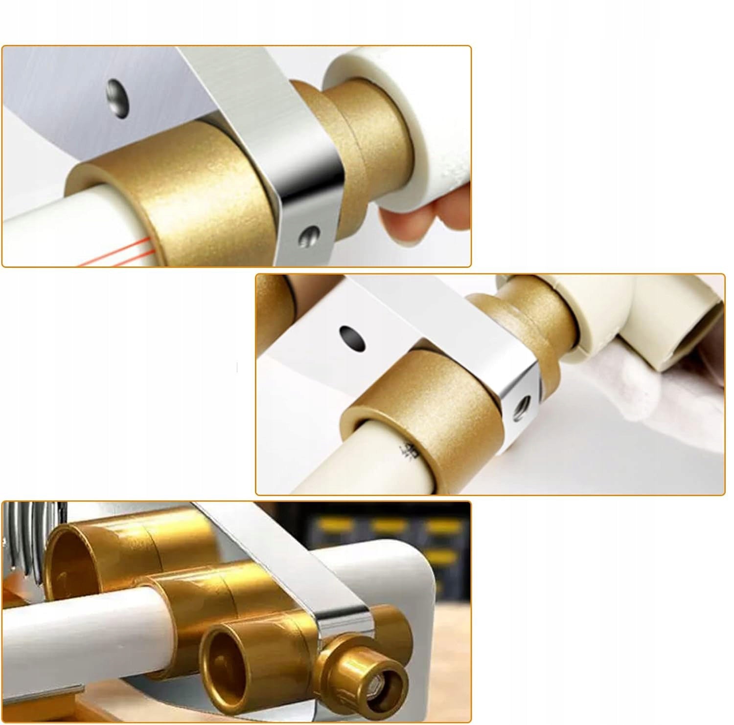 PVC PIPE WELDING MACHINE PP POLYFUSION WELDING DIES AKCESORIA SET Manufacturer code 05034330