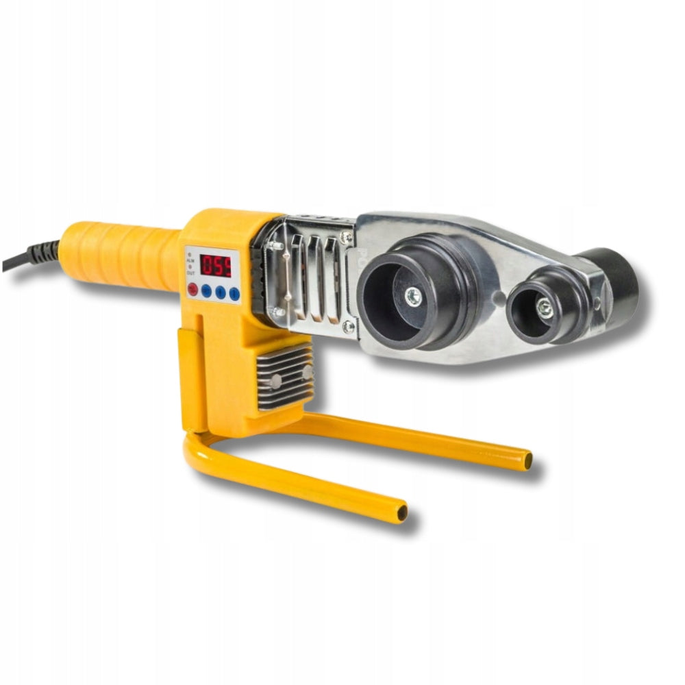 PVC PP Pipe WELDING MACHINE Dies 16 - 63 mm - STRONG 2800W LCD - LARGE SET EAN (GTIN) 5906630392537
