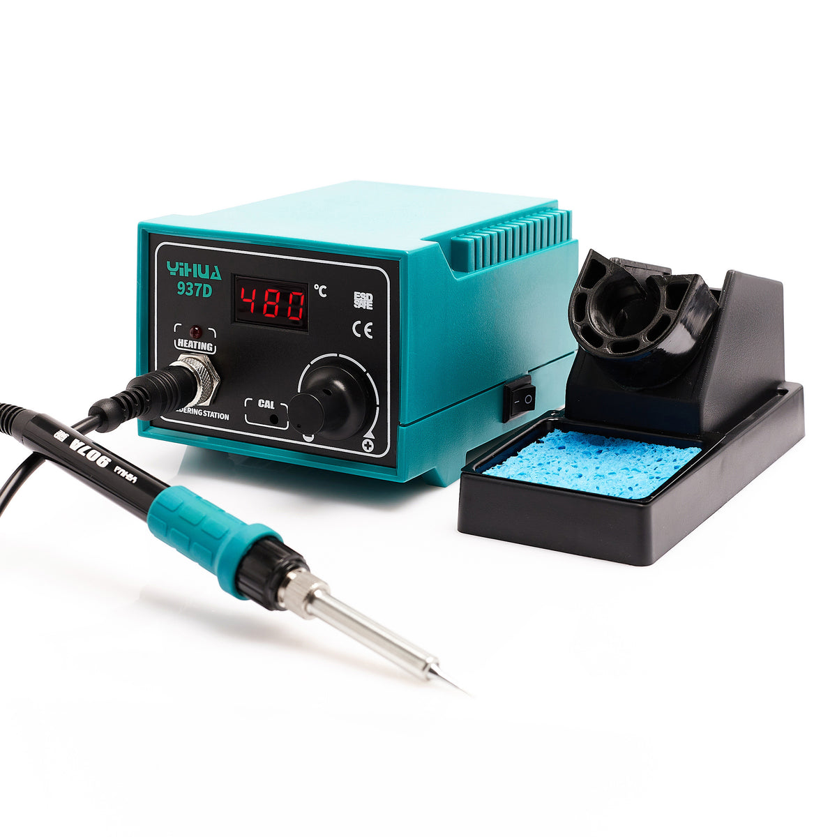 PYROGRAPH SOLDERING IRON WOOD BURNER YIHUA 937D TIPS 900M ACCESSORIES 28IN1 Manufacturer code ZESTAW-550A-67916