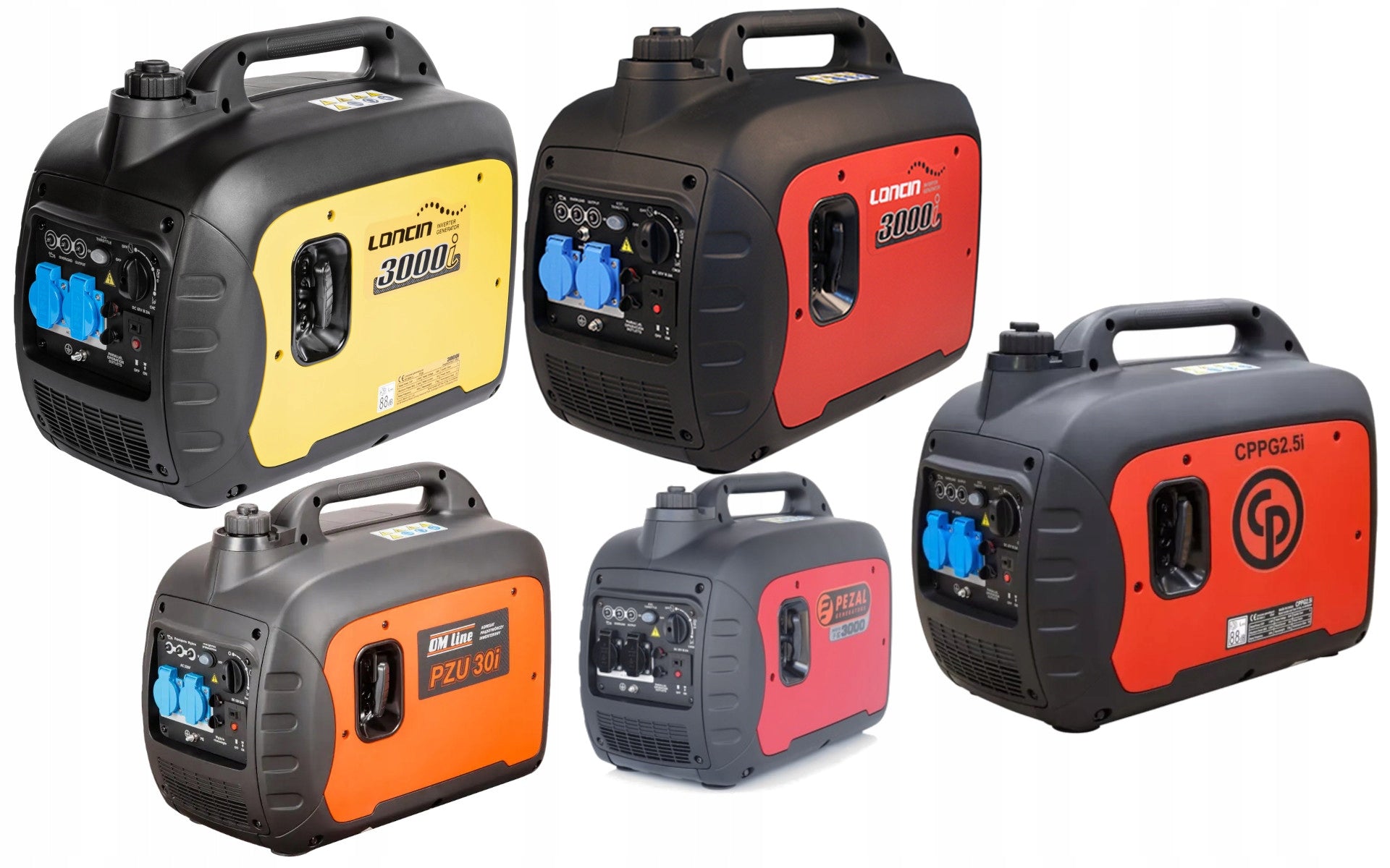 PZU30I OM-LINE Generator set 230V 2,5kW Inverter, P2500i Atlas Copco Packaging status original