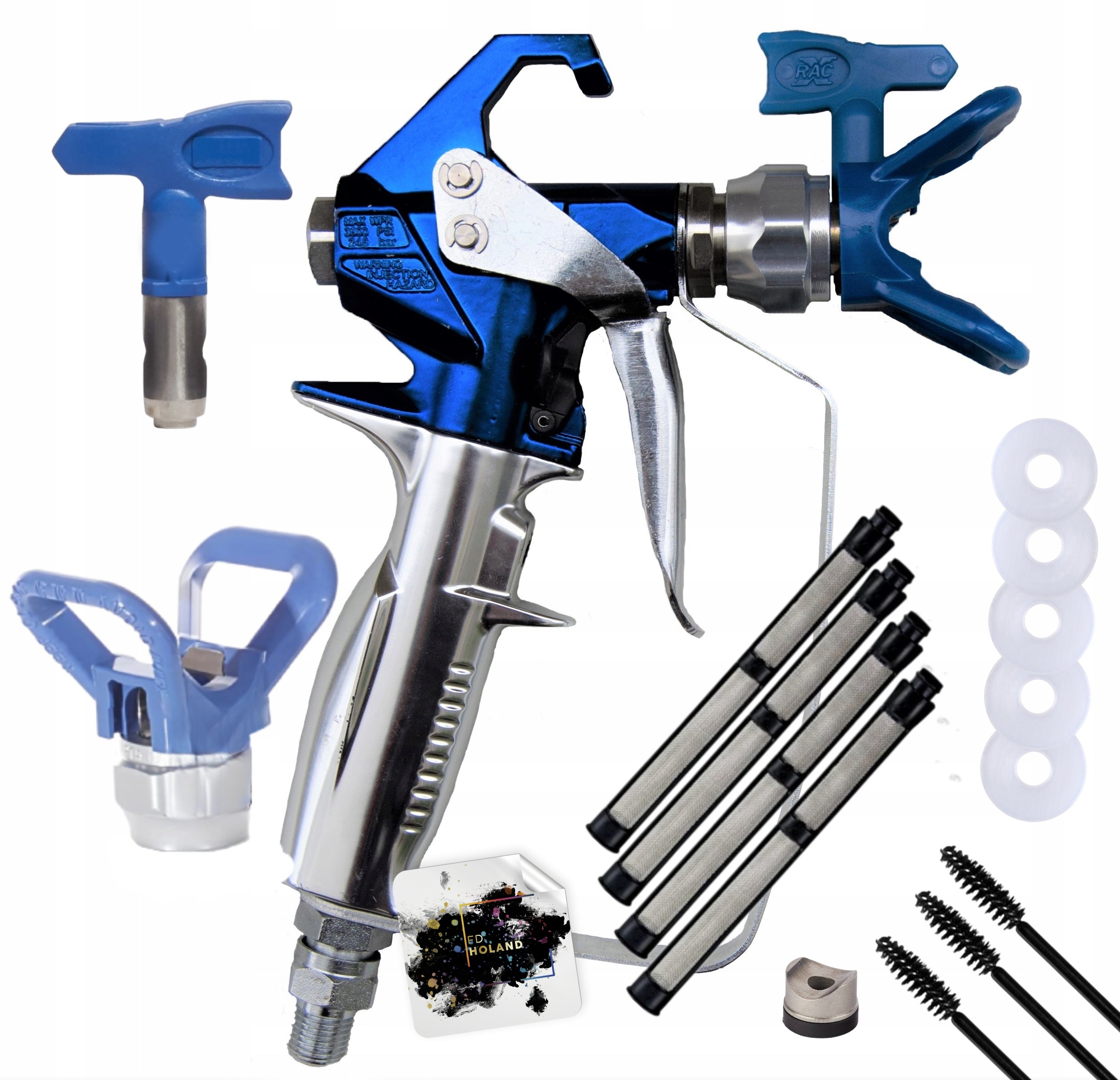 Paint Gun Contractor PC-2F Nozzle 517 PAA + FREEBIES FILTERS Aggregate Batteries included no
