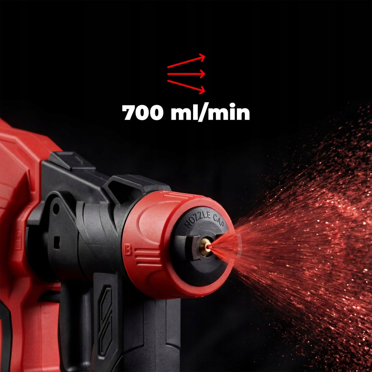 Paint Gun Cordless Paint Sprayer 700ml/min Packaging status original
