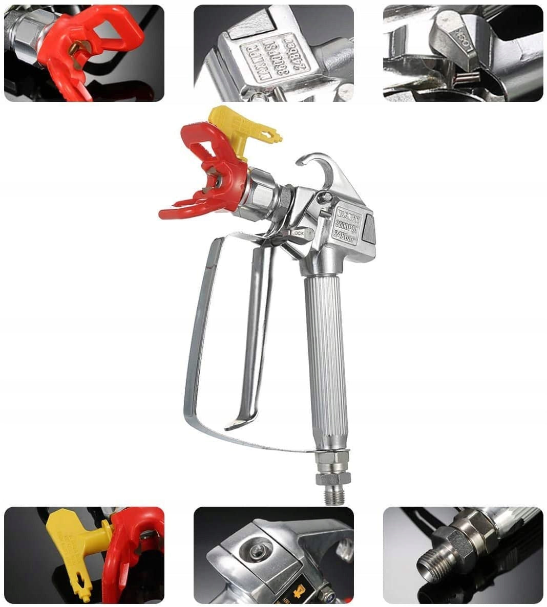 Paint Gun +Extension Nozzle Aggregate Wagner EAN (GTIN) 5903957206431