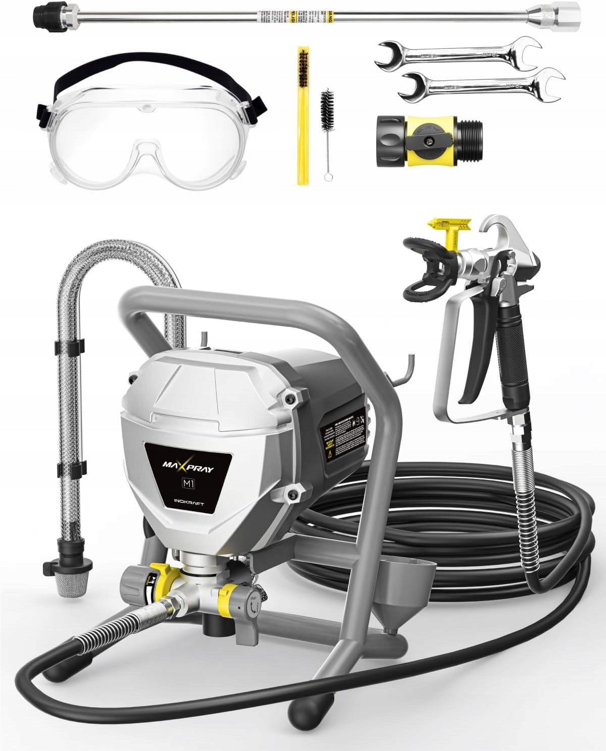 Paint Spray Gun InoKraft MaXpray M1 with Aggregate