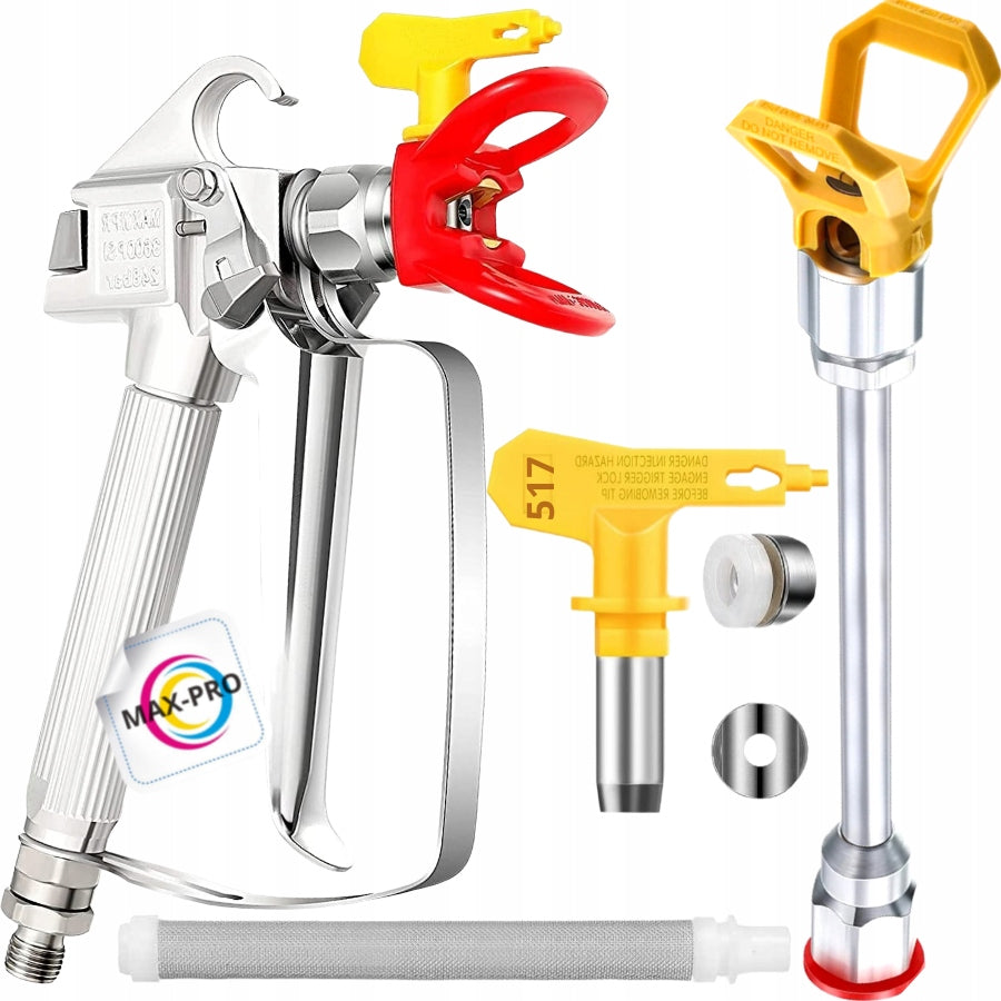 Paint Spray Gun Nozzle 517 Extension 50cm + FREEBIES FILTERS Aggregate Dedra