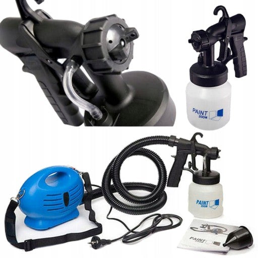 Paint gun PAINT ZOOM spray gun for painting with compressor 800 ml Manufacturer code Malarski pistolet PAINT ZOOM