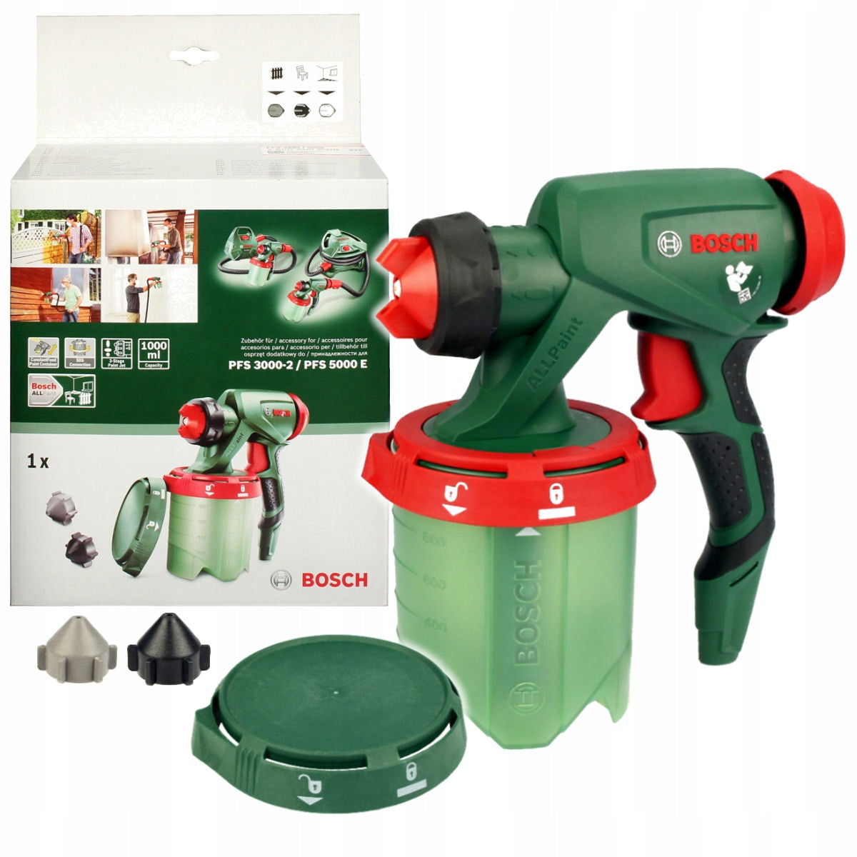 Paint gun for PFS 3000/ PFS 5000 BOSCH BODY