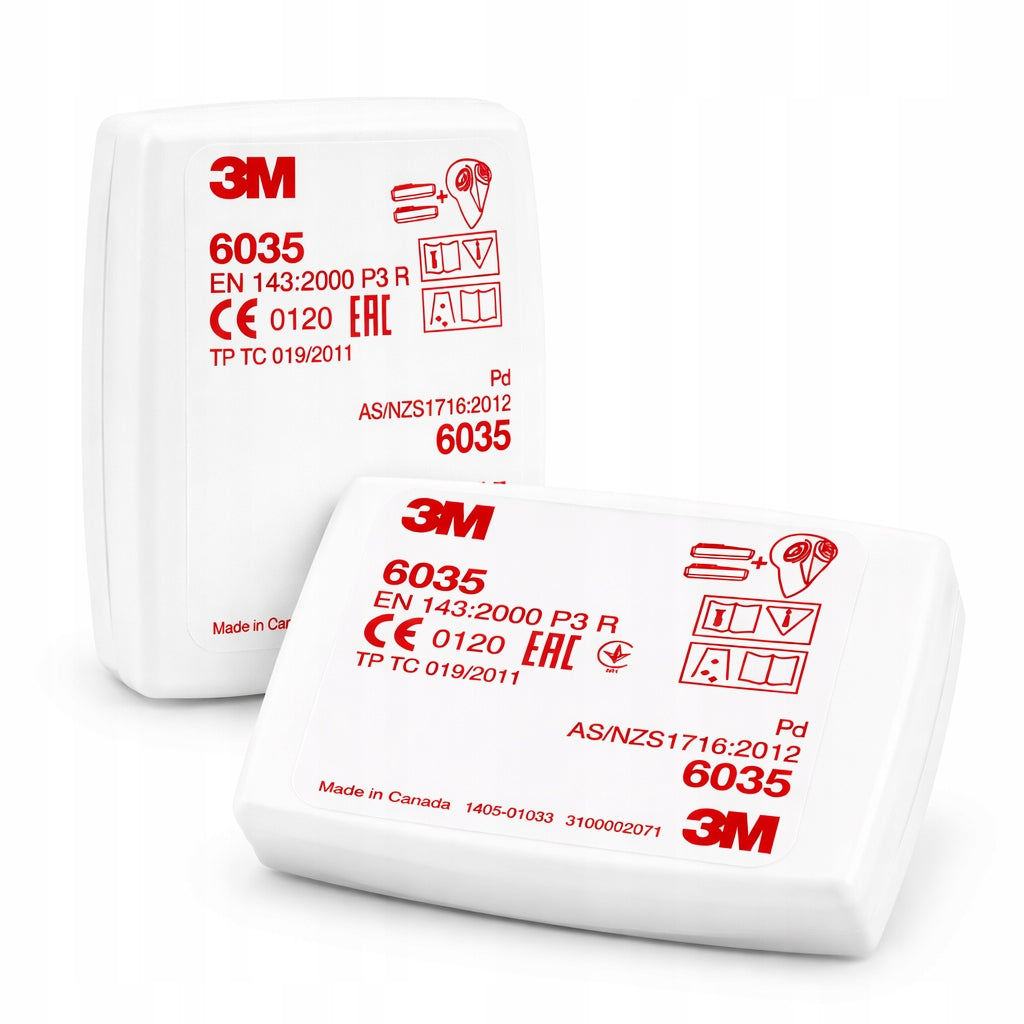 Painting Set Mask 3M 7502 with Absorbers 3M 6035, ORIGINAL Packaging status original