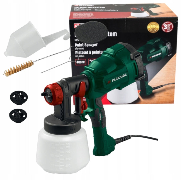 Painting gun, Parkside electric sprayer