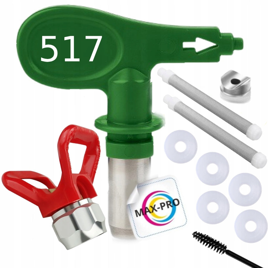 Painting nozzle Low pressure 517 HEA+ Nozzle cover Reverse RAC V +Freebies EAN (GTIN) 5905289444123