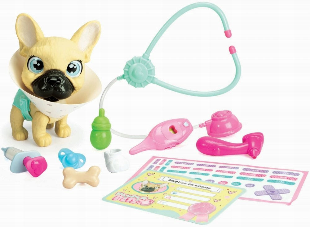 Pamper Petz Interactive Veterinarian Kit Dog Bulldog Diaper Gang Packaging status original