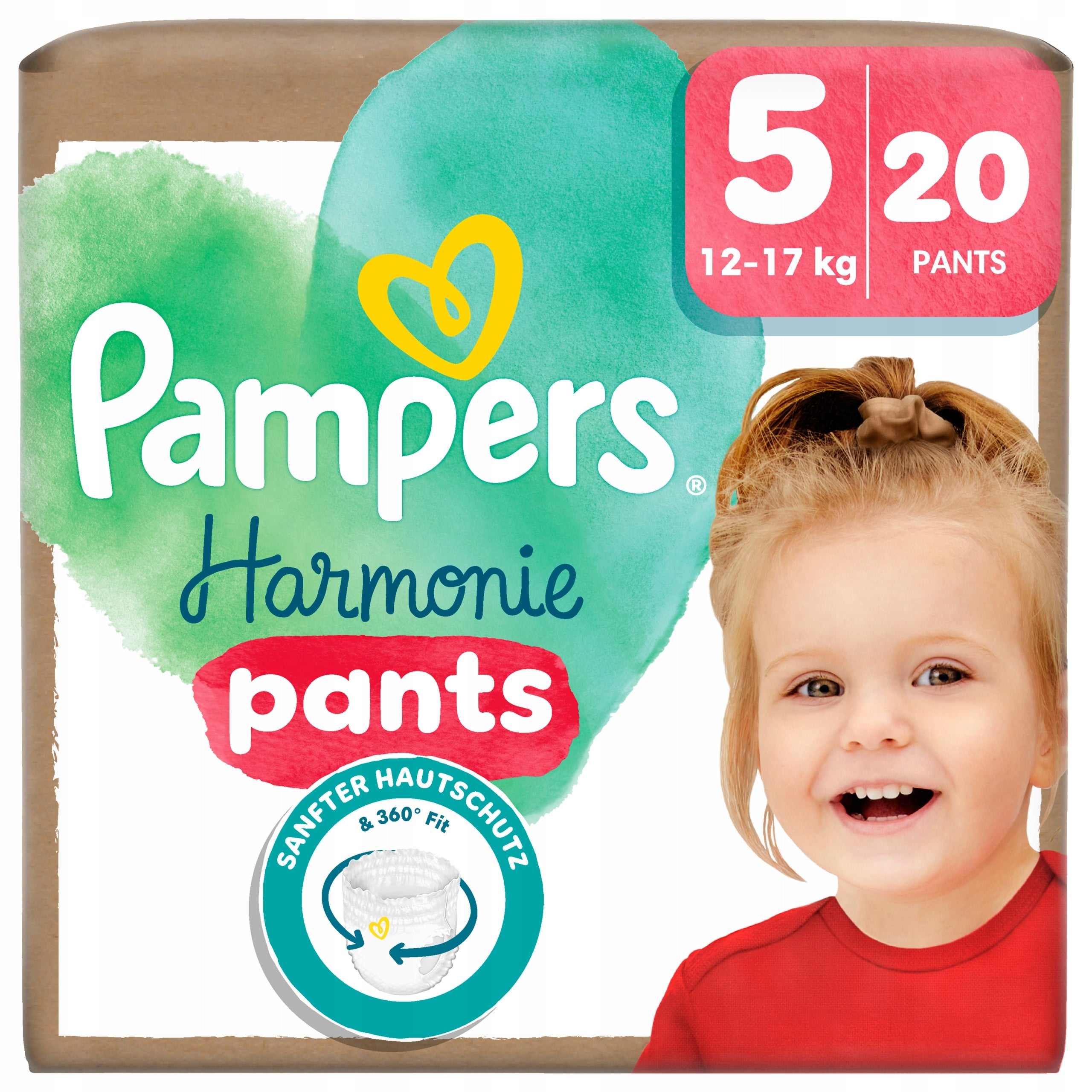 Pampers Harmonie Pants Diapers, size 5, 20 pcs, 12kg-17kg