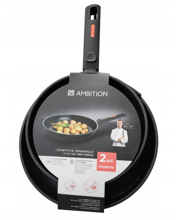 Pan Ambition Imperio 2 pieces pans 20 28 cm
