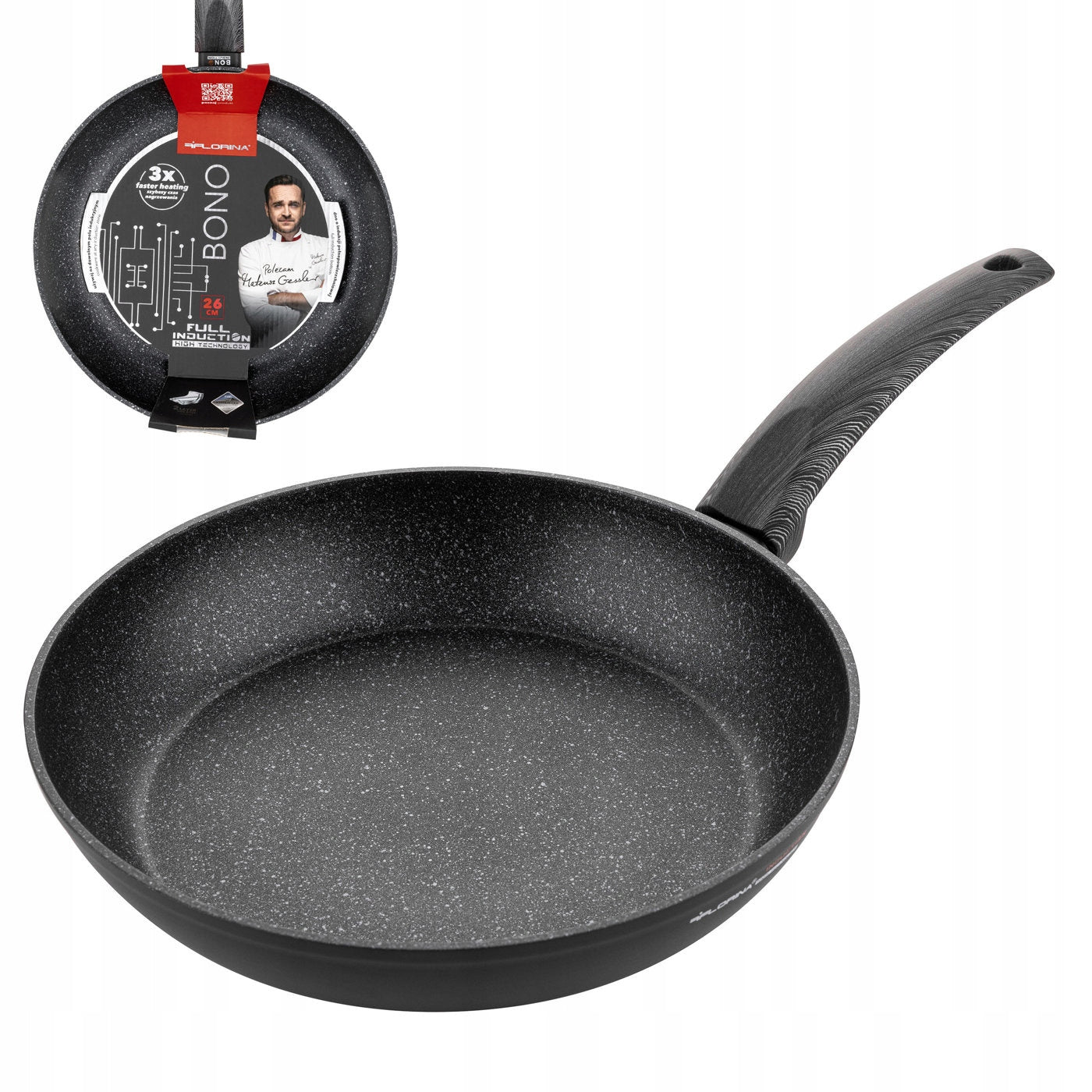 Pan Florina Bono Gessler 26cm Nonstick Induction Gas