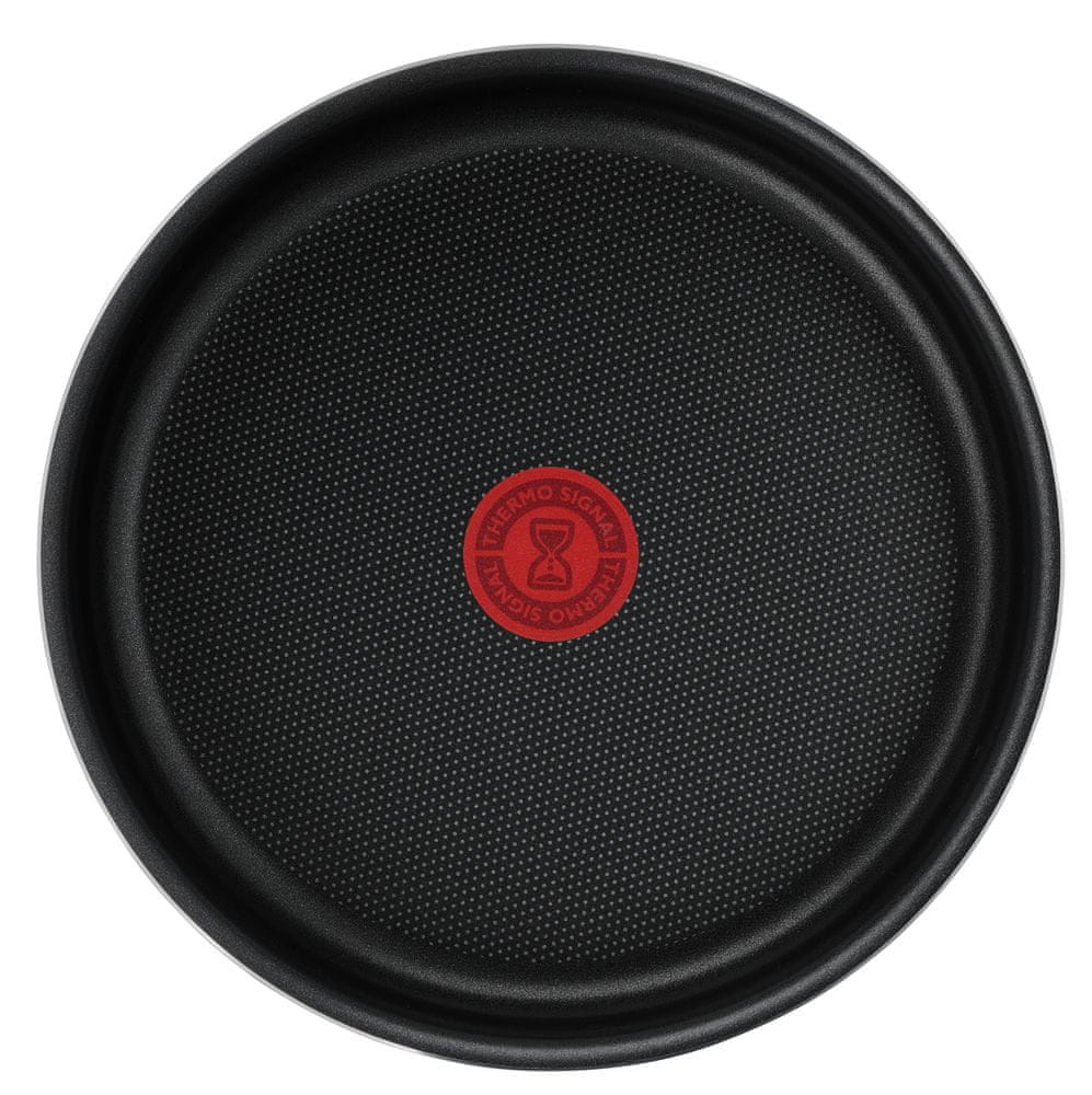 Pan Tefal black non-stick 24/28 cm set of 3 el gas Manufacturer code L1539143
