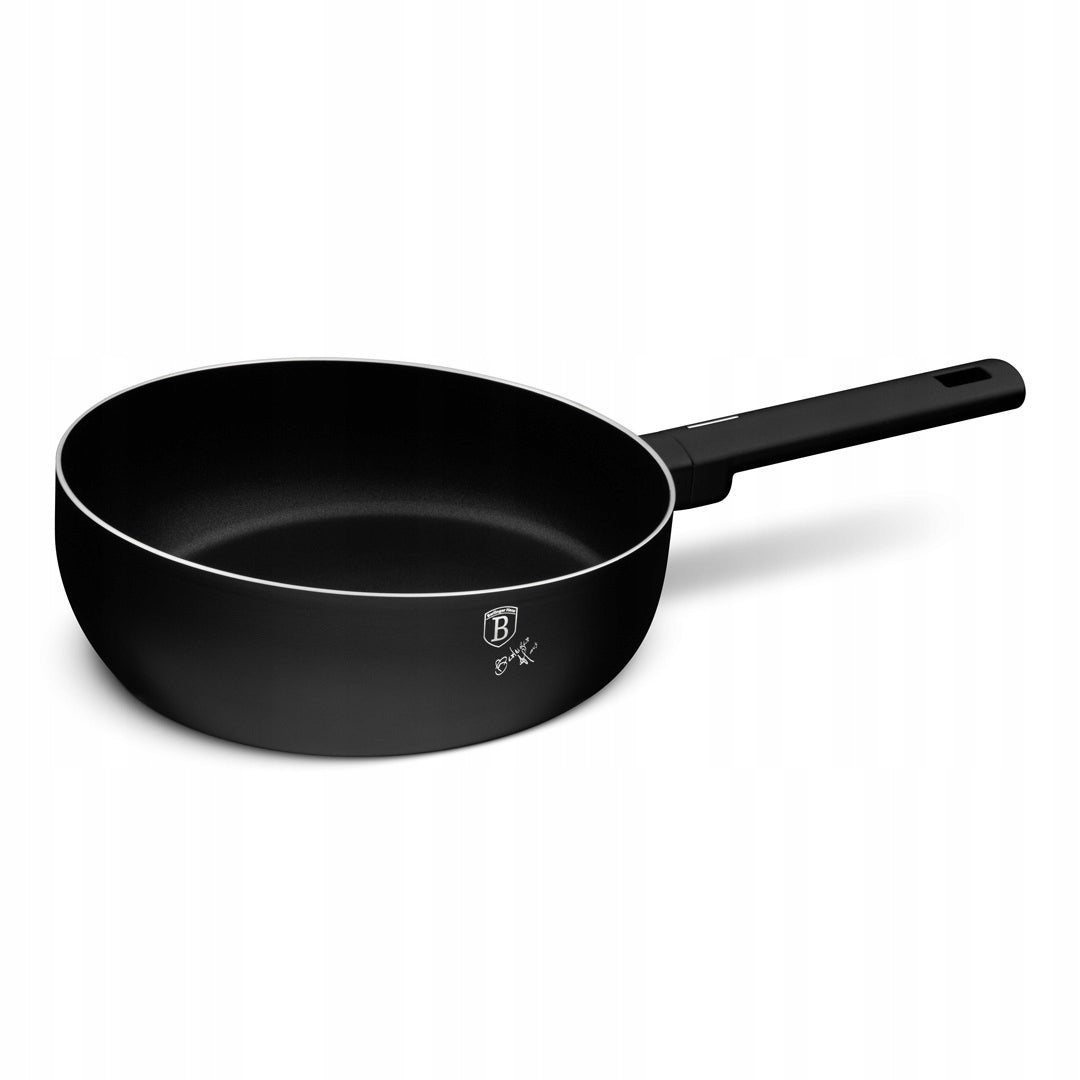 Pan Wok Flip 26 cm BerlingerHaus BH-8176 Matte Black Collection