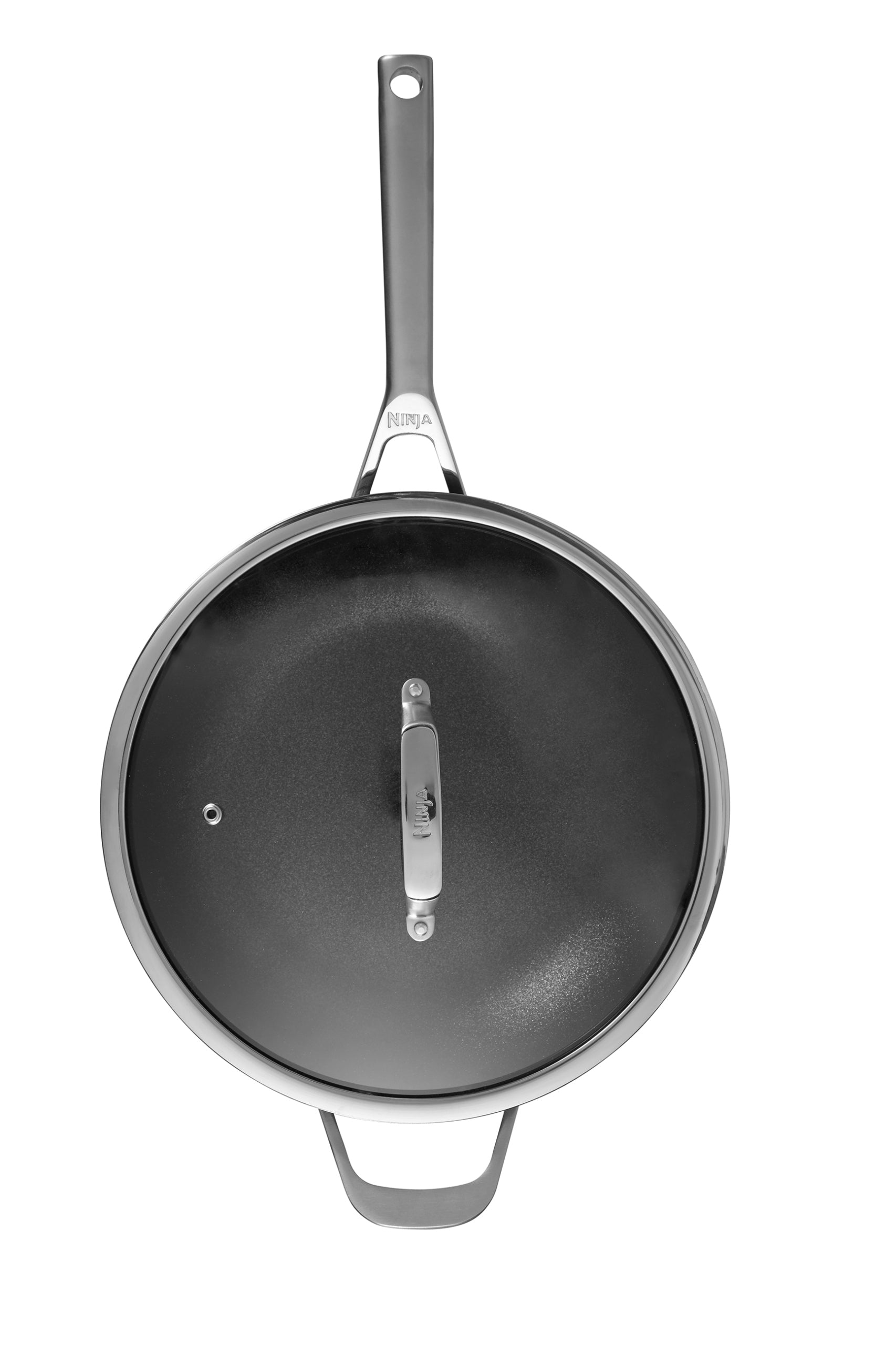 Pan Wok with lid Ninja Foodi Zerostick 28 cm gas induction Packaging status original