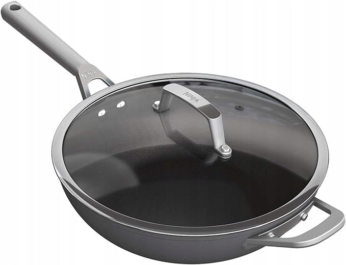 Pan Wok with lid Ninja Foodi Zerostick 28 cm gas induction