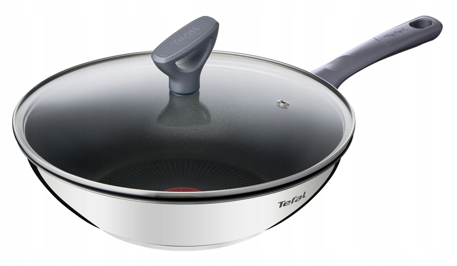Pan Wok with lid TEFAL Daily Cook G7309955 28cm induction steel